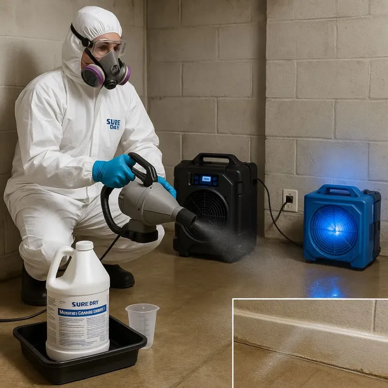 Sanitization and Odor Removal process in North Madison, OH