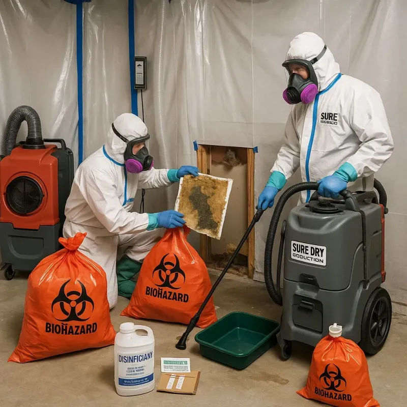 Contaminated Water Handling Protocols process in North Madison, OH